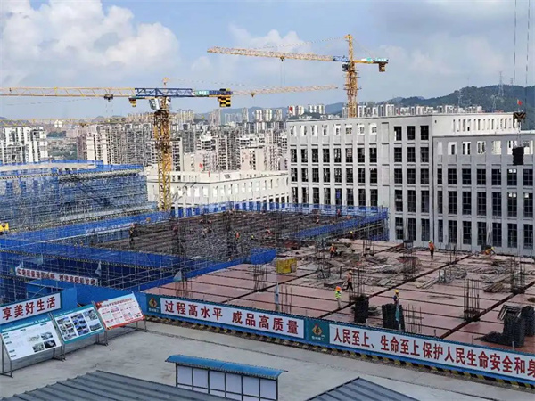 南明绿色制造产业园:国庆假期不停工 全力推进项目建设
